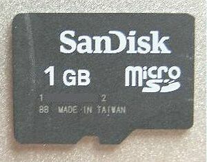 高品質サンディスク正規品1GBマイクロSDメモリーカード未使用バルク品1枚_異常動作コントローラ対応品