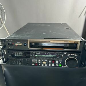 【G-O2】SONY HDW-2000 HDCAMレコーダー　通電確認のみ