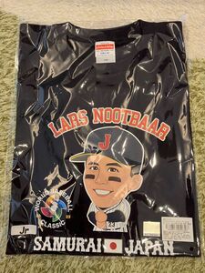 【新品・未開封】2023WBC優勝記念　侍ジャパン　イラストTシャツ　23 ヌートバー　キッズ（150）