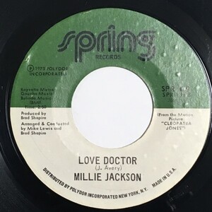 Millie Jackson - Love Doctor - Spring ■ soul 45 試聴