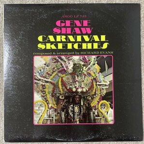 Gene Shaw - Carnival Sketches - Argo ■ mono DG promoの画像1