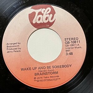 Brainstorm - Wake Up And Be Somebody - Tabu ■ disco funk 45