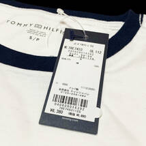 新品 Sサイズ トミーヒルフィガー フラッグロゴ Tシャツ ホワイト 日本限定 78E7453 2020 クルーネック 半袖 ビッグロゴ 五輪 日本_画像5