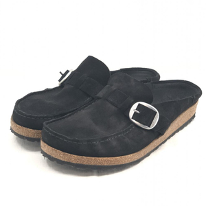 【中古】BIRKENSTOCK BUCKLEY サイズ27.0cm ブラック ビルケンシュトック[240017561483]