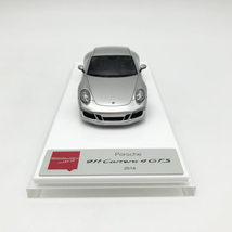 【中古】開封 Make Up アイドロン 1/43 EM629A ポルシェ 911(991) Carrera カレラ4 GTS 2014 シルバー[240017549852]_画像5