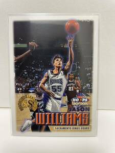 NBAカード　ジェイソン・ウイリアムス　JASON WILLIAMS SOPHOMORE SENSATIONS NBA HOOPS SKYBOX ‘99-00 【キングス時代】