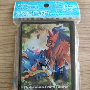 ポケモンカードゲーム デッキシールド　スリーブ　ザマゼンタ　ザシアン　ソード　シールド