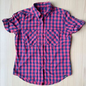 berghaus рубашка с коротким рукавом проверка рубашка альпинизм гора S размер 