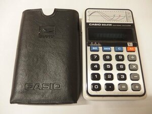 0630738a[ условия me рейс ]CASIO калькулятор BIOLATOR H-801 Casio / Daihatsu / счет машина /12.5×7.5×2cm степени / работа OK/ б/у товар / простой упаковка ... пачка отправка возможность 