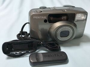 PENTAX ESPIO 120 38-120mm ペンタックス エスピオ コンパクトフィルムカメラ リモコン付き　フラッシュ・シャッターきれました！ 3345018