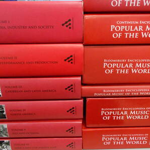 【英語書籍】CONTINUUM ENCYCLOPEDIA OF POPULAR MUSIC OF THE WORLD 12冊セット BLOOMSBURYの画像1