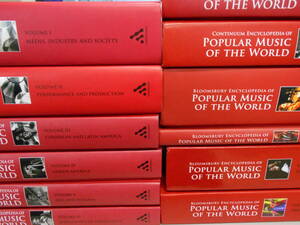 【英語書籍】CONTINUUM ENCYCLOPEDIA OF POPULAR MUSIC OF THE WORLD　12冊セット　BLOOMSBURY