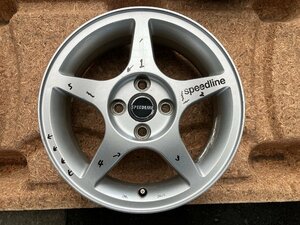 スズキ　純正 ホイール　15 × 5.5J ET45 4H 100　SPEEDLINE　1本　傷有り/ 43210-64G60 4321064G60 / アルミ ホイル スピードライン