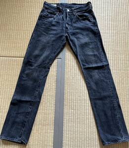 LEVI'S リーバイス 501 made in the USA(生産終了品)28×32 LEVI'S PREMIUM 後染めグレーブラック美品。