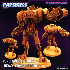 PCPD SPECIAL FORCE HEAVY COMBAT DROID A