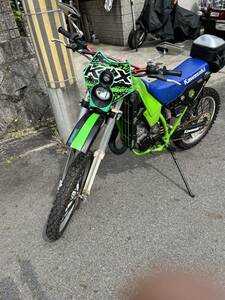 Kawasaki カワサキ　kx125 モトクロス　レース車両　公道化　kx125g