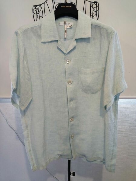tamago handmade半袖シャツ かりゆしウェア 広尾/ アロハシャツ グリーン