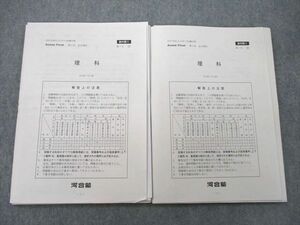 UO25-104 河合塾 2023年国公立大学2次試験対策 第1/2回 Assist Final 北大理科 テスト計2回分セット 12m0D