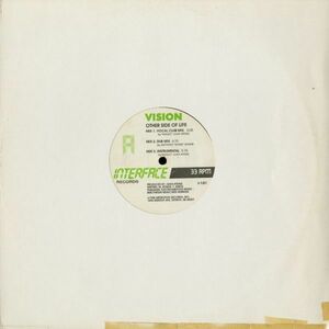 試聴 Vision - Other Side Of Life / Touch Me [12inch] Interface Records US 1990 House