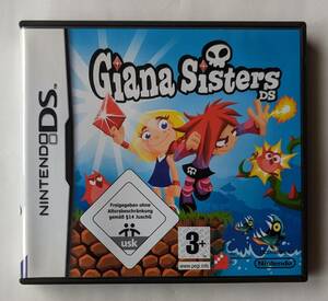 DS Great gear not equipped Star zGIANA SISTERS EU version * Nintendo DS / 2DS / 3DS