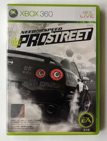 ニード・フォー・スピード プロストリート NEED FOR SPEED PRO STREET アジア版 ★ XBOX 360