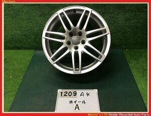 【送料無料】8EBWEF アウディA4 アバント TFSI クワトロ S-LINE 後期 純正 アルミホイール 18×8J+43 5穴-112 1本のみA シルバー