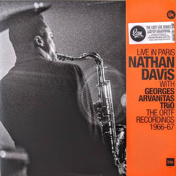 Nathan Davis With Georges Arvanitas Trio Live In Paris - The ORTF Recordings 1966/67 2,000枚限定三枚組アナログ・レコード