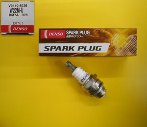 ★草刈り機　スパークプラグ　ＮＧＫ　ＢＭ７Ａ　相当★デンソー　Ｗ２２ＭーＵ　新品　１本　熱価７番