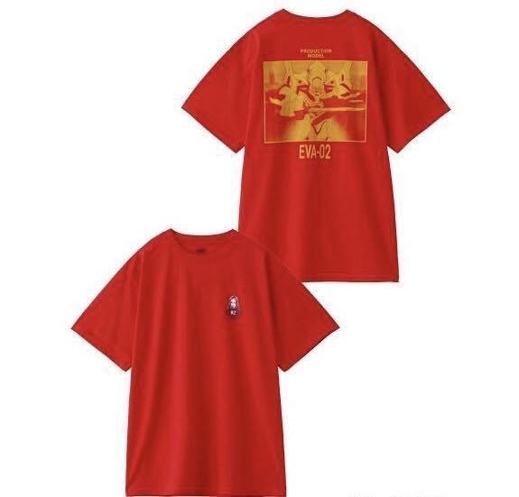 送料無料 エックスガール×エヴァンゲリオン コラボTシャツ(サイズL)アスカ・ラングレー X-GIRL EVANGELION FACE S/S TEE 半袖