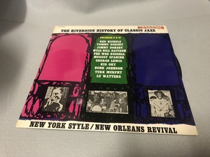 LP リバーサイドヒストリー RIVERSIDE HISTORY OF CLASSIC JAZZ VOL. 9&10 ニューヨーク　ニューオリンズ　スタイル