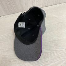 Reebok リーボック　キャップ　帽子　グレー　57〜59 スポーツ　美品　男女兼用_画像4