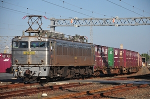 鉄道 デジ 写真 画像 九州 EF81 銀釜 5