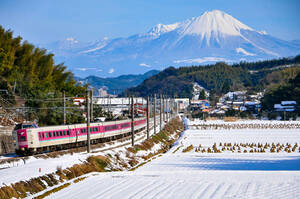 鉄道 デジ 写真 画像 381系 特急やくも 96