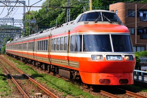 鉄道 デジ 写真 画像 LSE 7000形 小田急 ロマンスカー 8