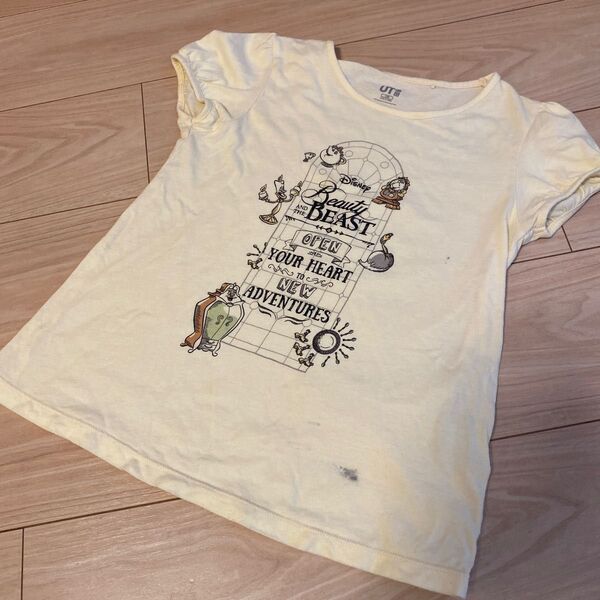 ユニクロ 美女と野獣 Tシャツ 130