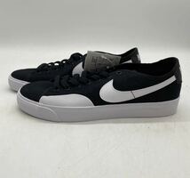 【25cm】新品 NIKE SB BLAZER COURT BLACK WHITE ナイキ エスビー ブレーザー コート ブラック ホワイト (CV1658-002) 2112_画像5