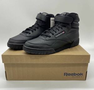 【27cm】新品 Reebok CLASSIC EX-O-FIT HI BLACK リーボック クラシック エックスオー フィット ハイカット ブラック (3478) 2958