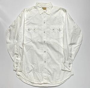 1960s Vintage DICKSON JENKINS Western Shirt 1960年代 ヴィンテージ ウエスタン シャツ 長袖シャツ ホワイト R68