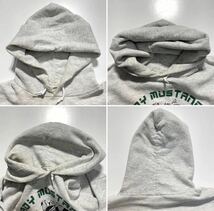 【XL】90s Hanes Lady Mustangs Soccer COACH Print Hoodie 90年代 ヘインズ プリント フーディ パーカー USA製 Y1055_画像3