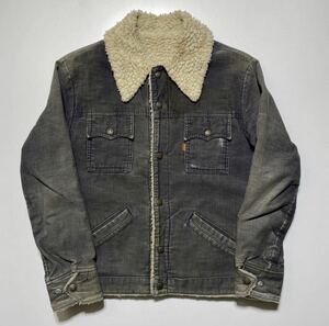 【18】70s Levi's 70725-1517 Sherpa lined Corduroy Ranch Jacket 70年代 リーバイス コーデュロイジャケット ボア USA製 ボーイズ R1702