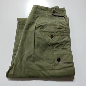 【78×80】1950s Vintage EURO MILITARY CARGO PANTS 1950年代 ヴィンテージ ユーロ ミリタリー カーゴパンツ オランダ軍 G1941