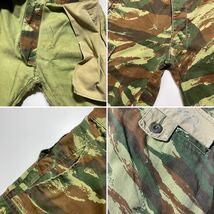 【76L】1970s Vintage Franch Army M-47 Cargo Pants 1970年代 ヴィンテージ フランス軍 M-47 カーゴパンツ リザードカモ G1978_画像6