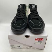 【26.5cm】新品 Supreme VANS DOLLAR SKATE GROSSO MID BLACK シュプリーム バンズ ドル スケート ミッド ブラック 4440_画像2