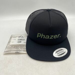 【SNAPBACK】新品 Phazer Tokyo Logo Mesh Cap Black フェイザー トーキョー 東京 ロゴ メッシュ キャップ ブラック 帽子 (BK-OSFA) G2037