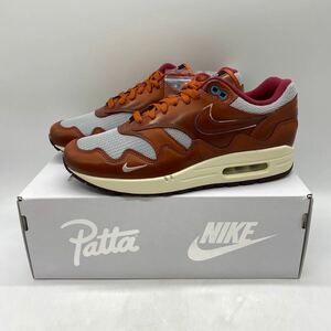 【27cm】新品 PATTA NIKE AIR MAX 1 DARK RUSSET パタ ナイキ エアマックス 1 ダークラシット(DO9549-200) 3382