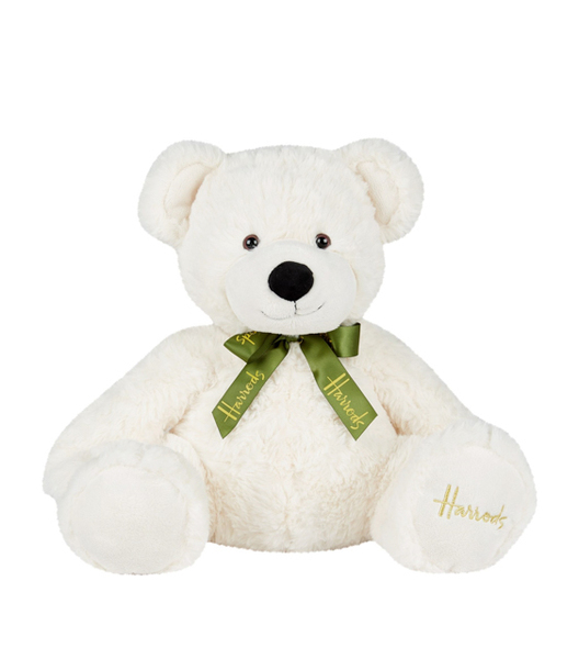 【匿名 送料無料】 Harrods ハロッズ Boo Bear ピーカーブー 目と手にマグネット入りでくっつく テディベア ぬいぐるみ クマ ホワイトベア