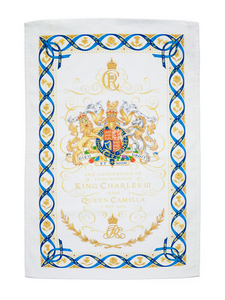 [ специальная цена бесплатная доставка ] Британия .. Royal Collection Buckingham . dono официальный Charles страна .. глава .. тип чай полотенце кухня Cross Британия производства 