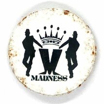 マッドネス ビンテージ 缶バッジ MADNESS Vintage Badge バンド スカ 音楽 Music Band SKA Union Jack UK_画像1