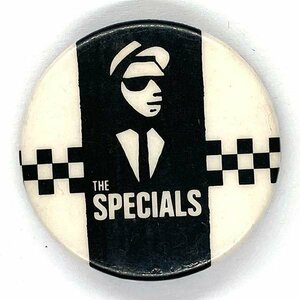  специальный z Vintage жестяная банка значок SPECIALS Vintage Badge ska 2 цветный частота булавка z музыка SKA 2Tone Music Band