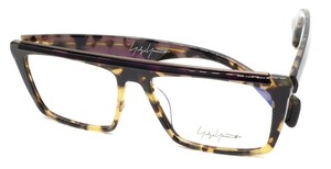 495ユーロ（69000円相当） YOHJI YAMAMOTO メガネフレーム 眼鏡 ヨウジヤマモトメンズ レディース 日本製 ブランド ボックス付新品未使用 